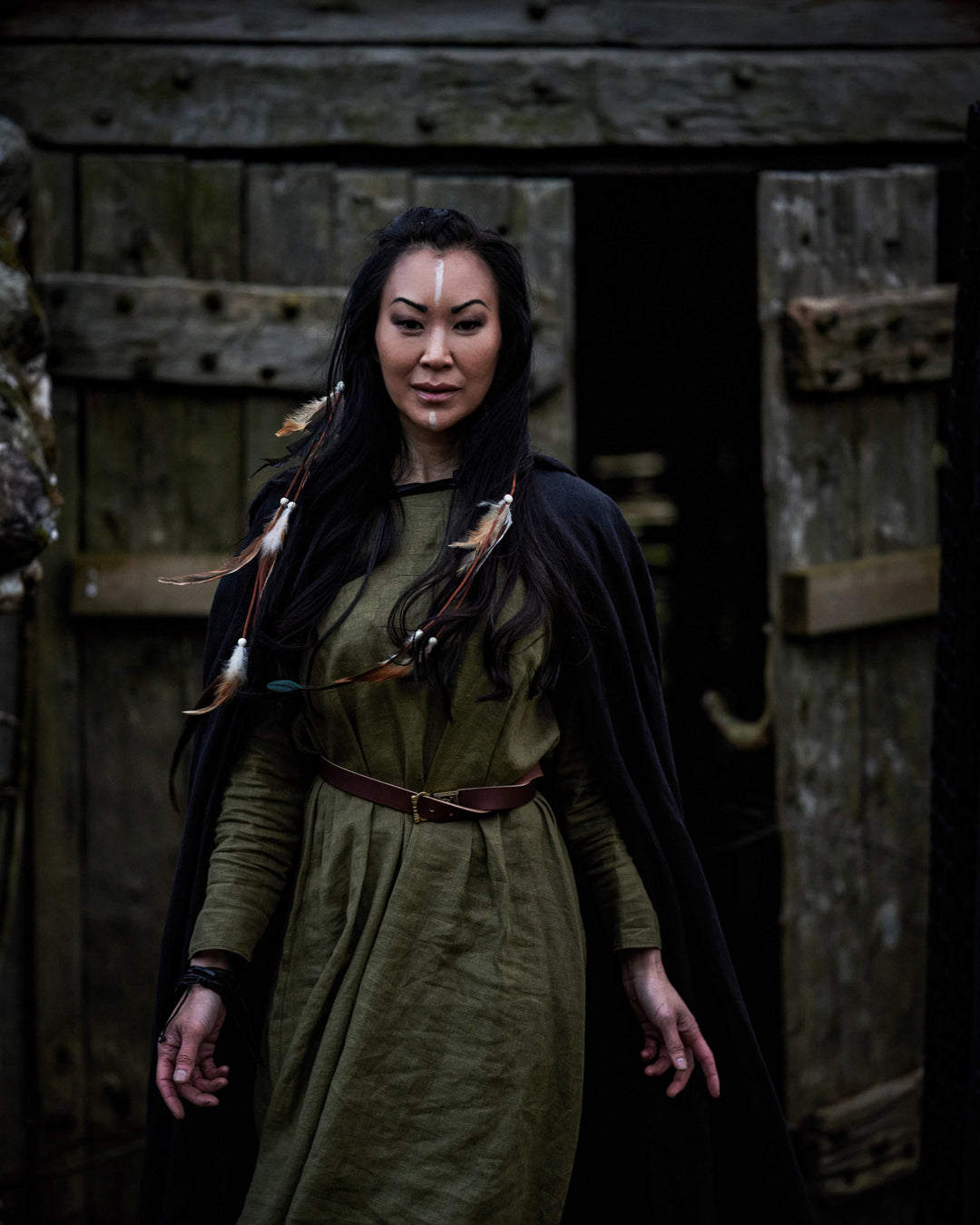 Medieval Women's Linen Dress