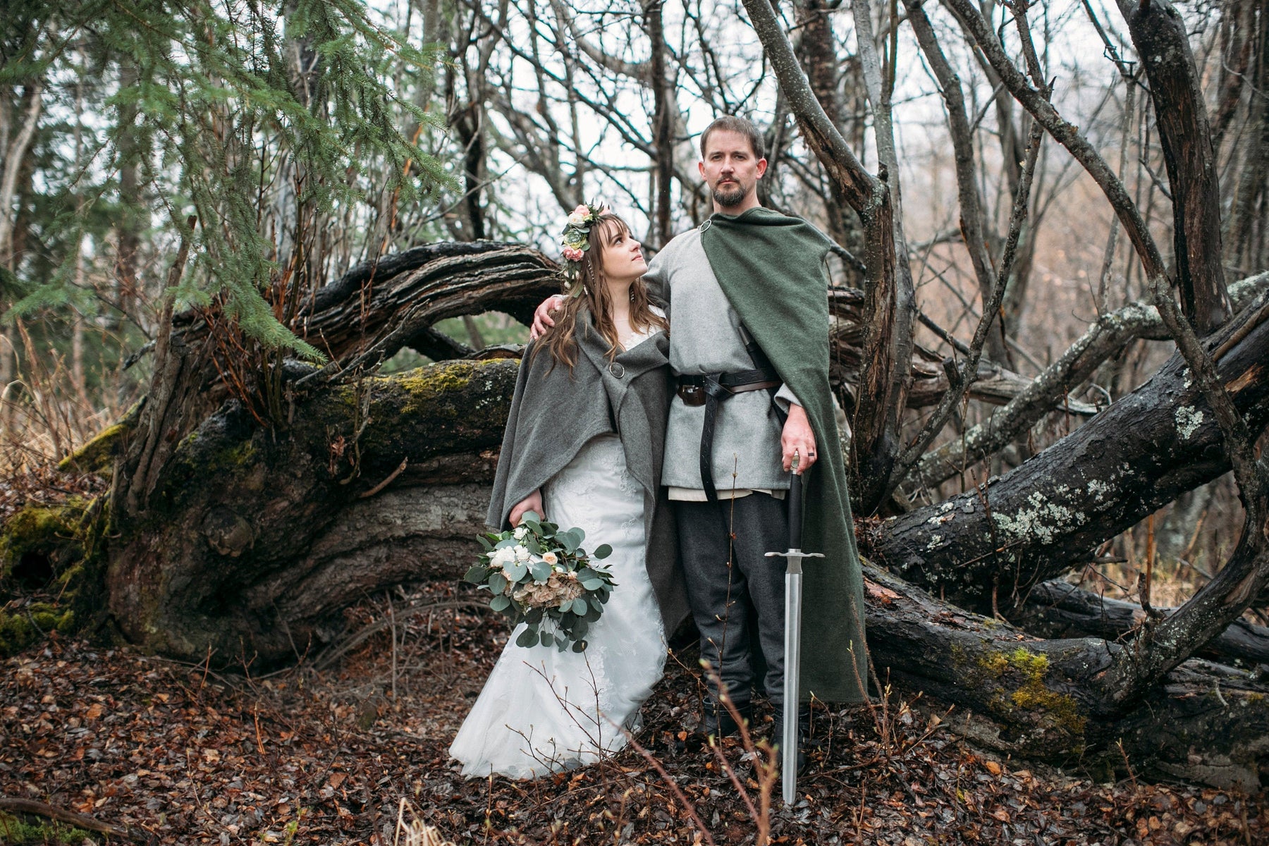 Viking Cloak Heavy Wool W/ Trim – Folk Of The Wood